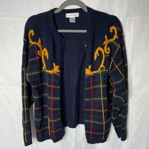 80’s Vintage button up sweater